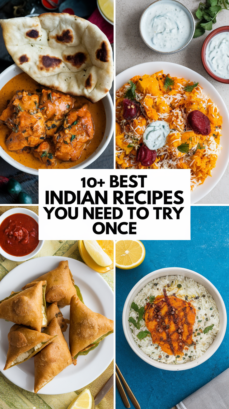 10+ Best Indian Recipes You Need To Try Once