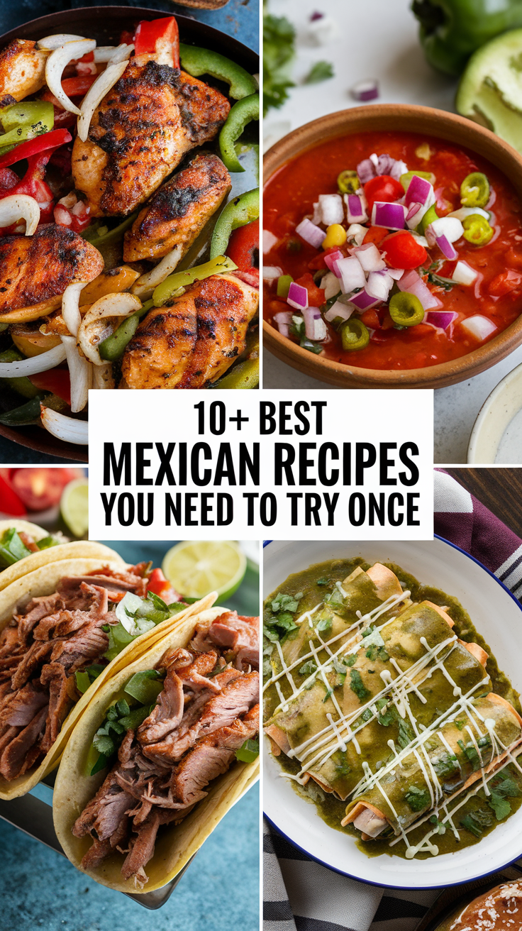 10+ Best Mexican Recipes You Need To Try Once