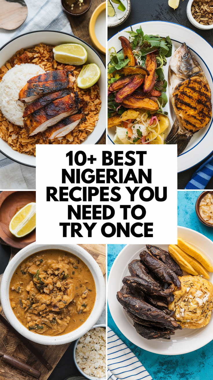 10+ Best Nigerian Recipes You Need To Try Once